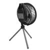Camping Fan with Tripod Stand and Light USB Rechargeable Battery Operated Portable Camping Cooling Fan for Home Outdoor