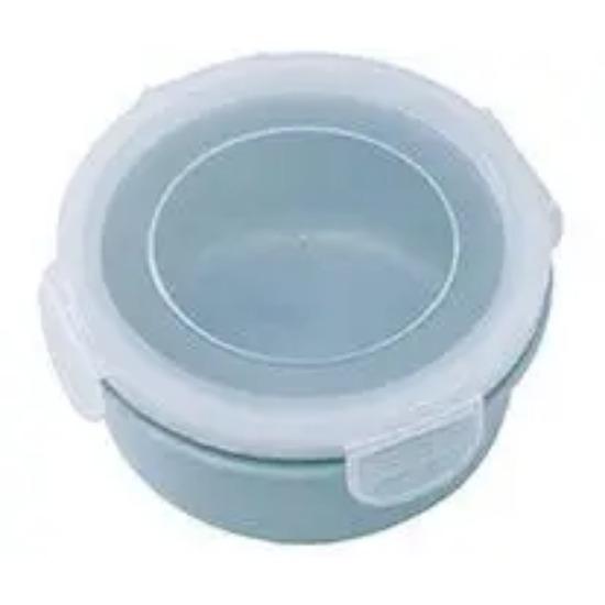 Mini Size Home Round Plastic Refrigerator Crisper Kitchen Food Storage Sealed Box Lunch Grains Tank Sorting Container