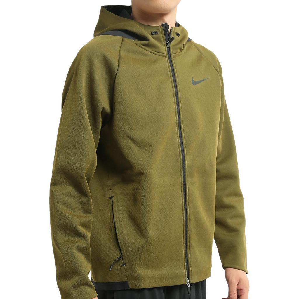 Nike Мужские куртки и пальто Therma Зеленые 932037-395