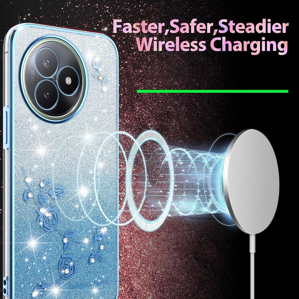 For Xiaomi Redmi K80 Ultra 5G Case Flower TPU Flexible Gradient Phone Cover