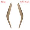 Left+Right Beige Car Interior Door Handles for BMW X1 E84 10-16 Inner Doors Panel Handle Bar Pull Trim Cover Front Rear