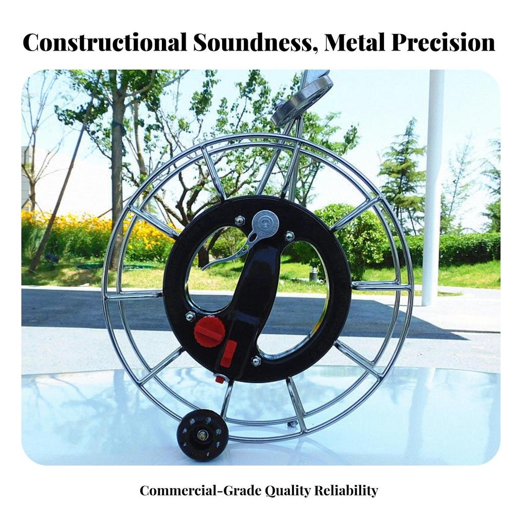 Open Frame Line Winder Smooth-Wind Stainless Steel Hand Reel Hardware