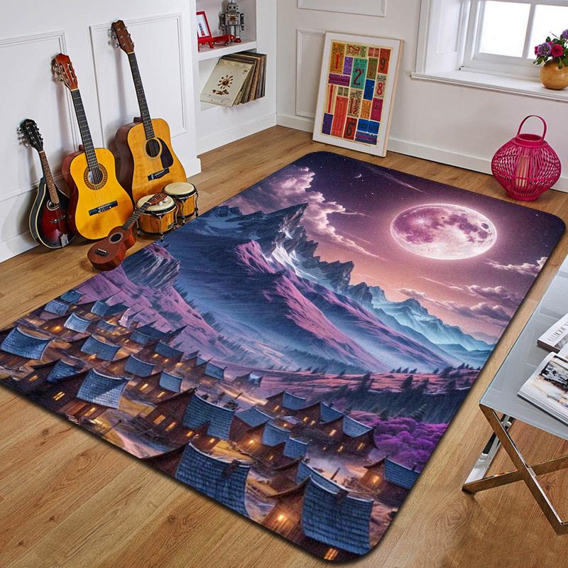 Ковер с принтом C-Clouds Модный коврик для йоги Нескользящий ковер Украшение спальни Уличный ковер Спальня Подарок на день рождения