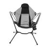 Camping Rocking Chair Aluminium Alloy Folding Adjustable Portable Camping Chair with Carrying Bag