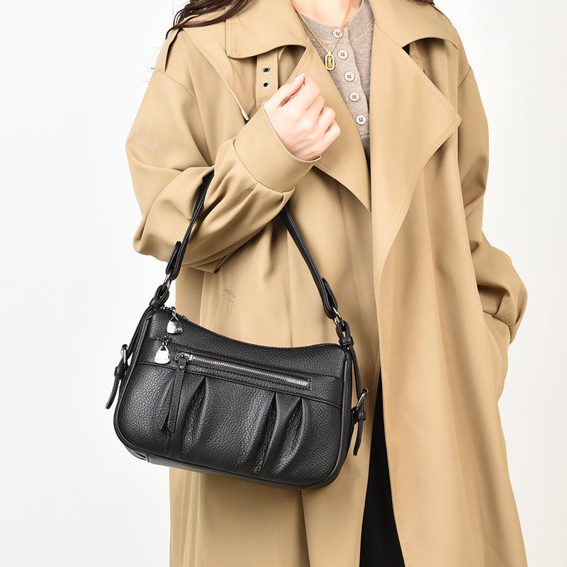 Высококачественная женская сумка кроссбоди из мягкой ПУ кожи, Модная женская сумка через плечо, Подходит для повседневного использования, Шопинга, Поездок на работу