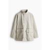 Куртка HM Water Repellent Coating Utility Regular Fit Light Beige