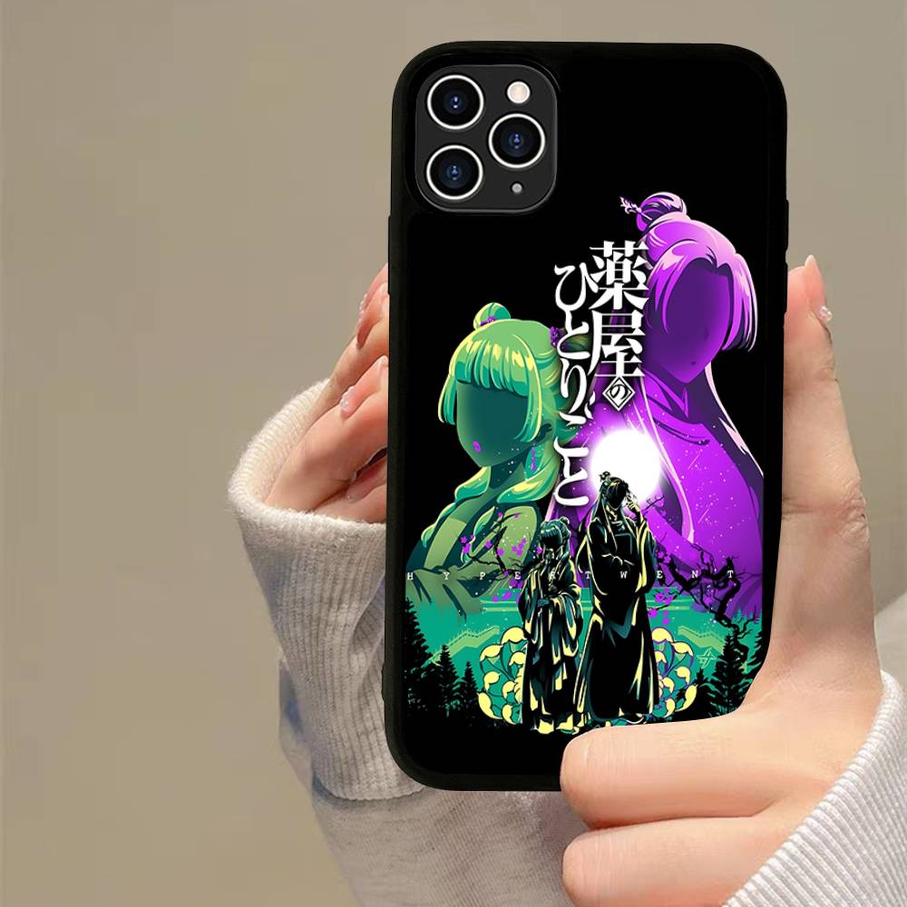 A-Apothecary D-Diaries Maomao Phone Case Silicone PC+TPU For For iPhone 11 12 13 14 15 16 Plus Pro Max Cover