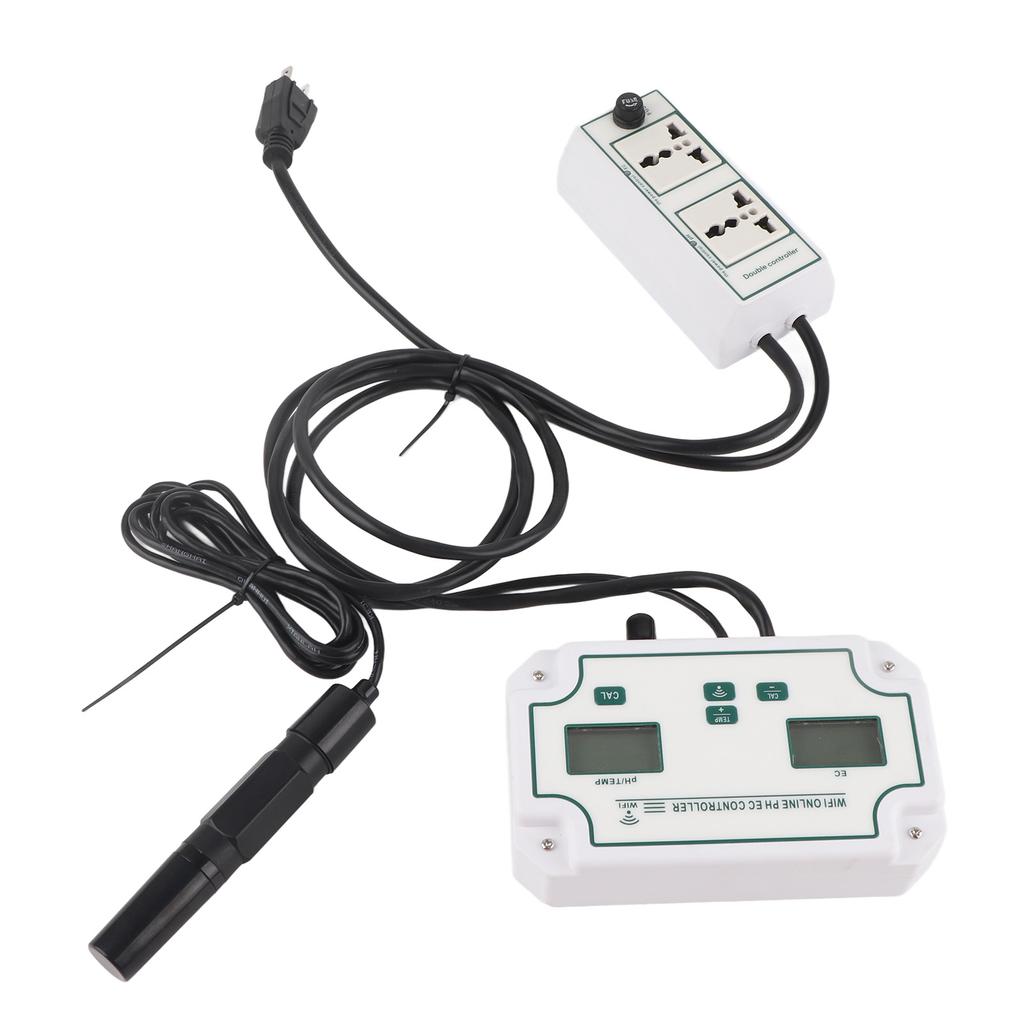 PH TEMP EC Онлайн-монитор качества воды с поддержкой WIFI на нескольких языках. Измеритель для проверки воды