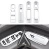 4pcs Car Window Switch Cover Glass Lifter Button Panel Decoration Sticker for Peugeot 308 Car Accessories
