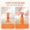 Adjustable Floor Jack Post House Floor Leveling Lift 12"-16" Height Range