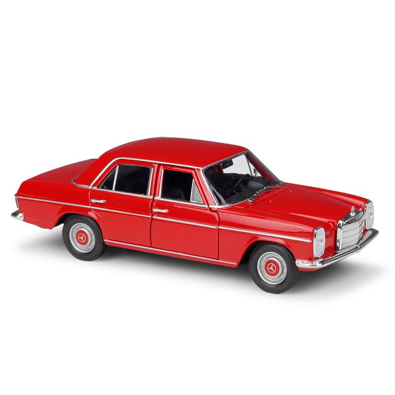 Welly 1/24 Модель автомобиля из сплава Mercedes-Benz 220 Литые металлические Классический Ретро Модель старого автомобиля Симуляция Коллекция Детская игрушка Подарок