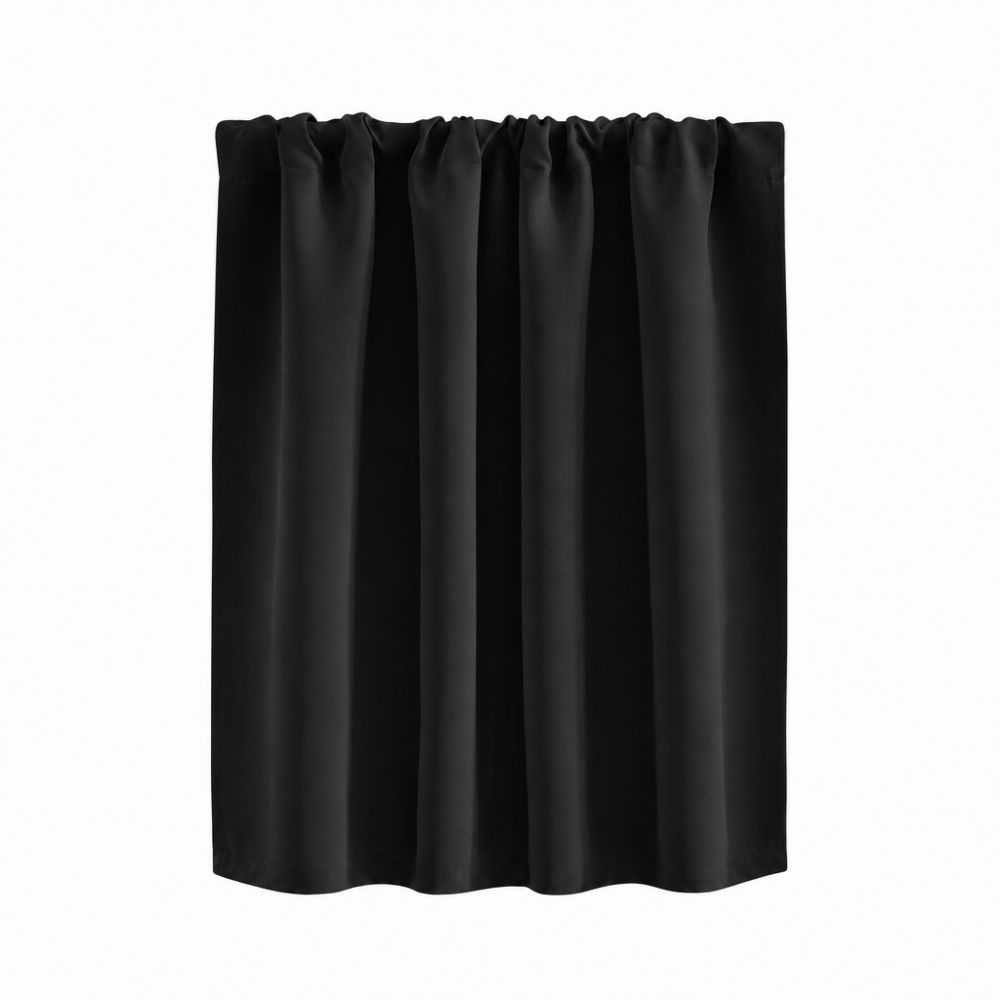 1PC Washable Short Blackout Curtains 76×60CM Partition Curtain Durable Kitchen Curtain Multipurpose