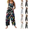 Women's Jumpsuit Printed Casual Loose Jumpsuit