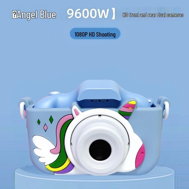 Ultra HD Children's Mini Cartoon Camera for Boys & Girls - Solid Color