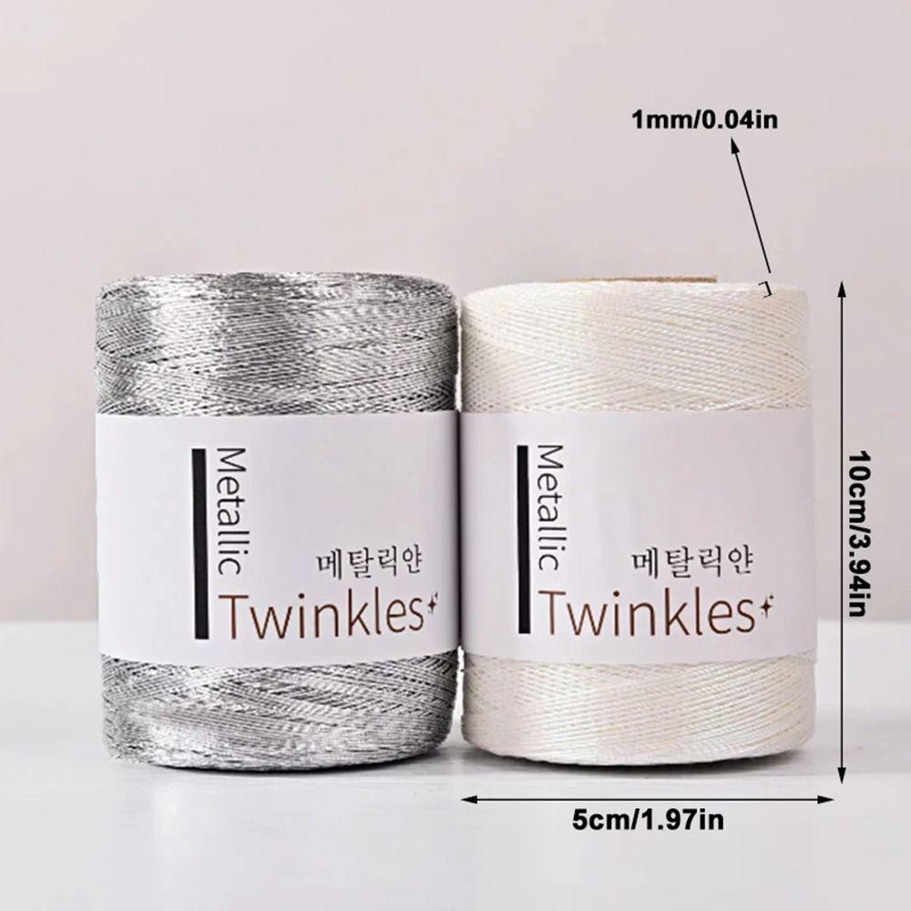 200 г/моток 150D Металлизированная пряжа DIY Швейная нить Новые швейные аксессуары Для сумочки