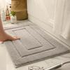 Thicken Bathroom Absorbent Floor Mats Toilet Door Mats Toilet Anti-slip Mats Household Carpets