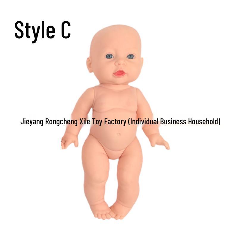 30СМ 12-дюймовая реалистичная кукла-реборн - мягкая резина, развивающая игрушка для детей