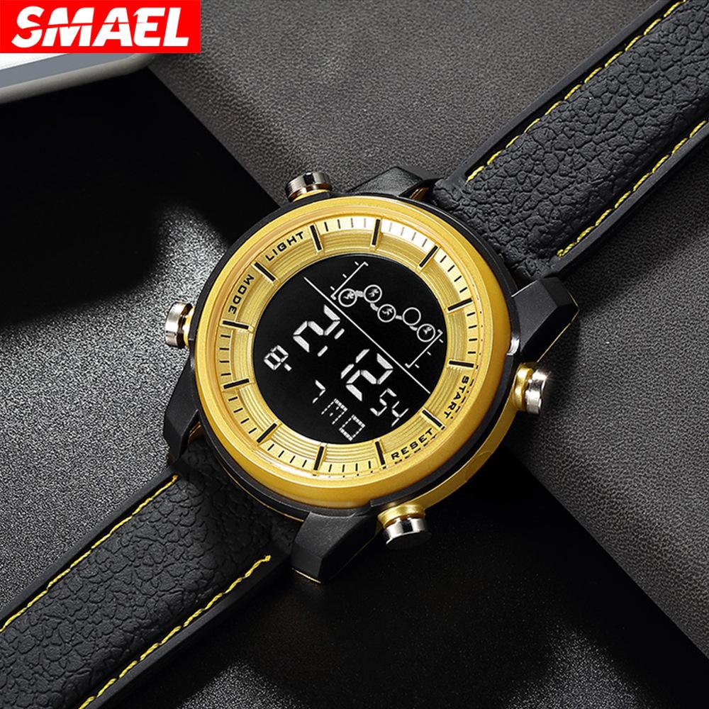 SMAEL Спортивные часы на открытом воздухе Мужские и женские многофункциональные творческие индивидуальные часы для молодых студентов