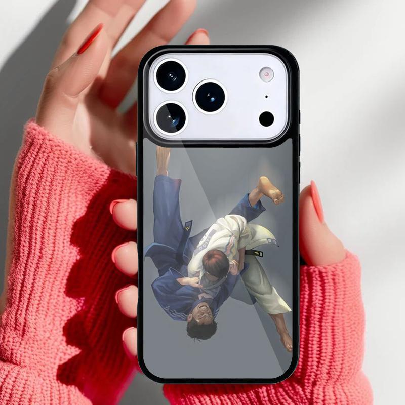 Чехол для телефона Japan Martial Aikido для iPhone 17 16 15 14 13 Pro Max Задняя крышка для 12 11 Pro Coque