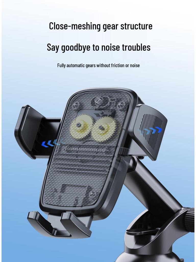 Universal Rotating Phone Holder for Car - Suction Cup Mount for Dashboard and Windshield