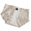 Women's Modal Cotton Lace Antibacterial Mid-Waist Briefs
