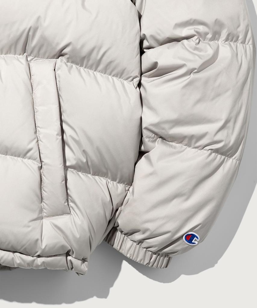 CHAMPION 2-Way Puffer Down Jacket Light Grey