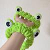Новая милая плюшевая лягушка повязка на голову для умывания лица макияж широкополая повязка на голову шпилька головной убор креативность игрушки для девочек подарки повязка на голову