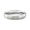 Unisex Ring Surgical Stainless Steel PEANUTS Snoopy Sizes 7 To 21 PNST001SV (Size 7)