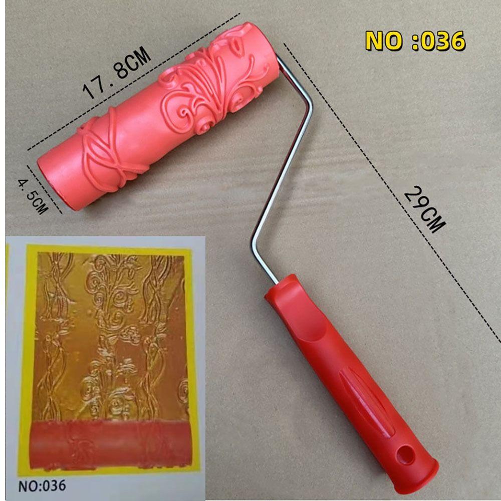 Arts Wood Grain Paint Roller DIY Painting Grain Pattern Tool Decoration Tools Paint Texture
