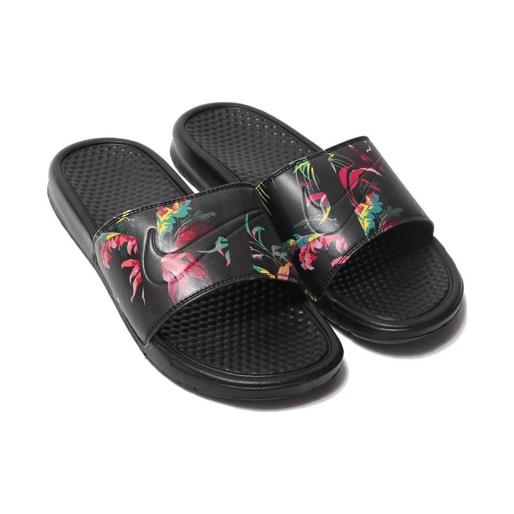 Nike Benassi Jdi Print Slide Black Tropical 631261-023