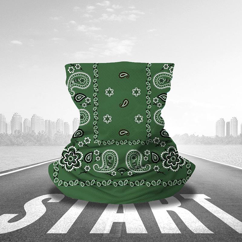 Мужская летняя бандана на шею, шарф с защитой от ультрафиолета, солнцезащитная маска с принтом, велосипедный спорт на открытом воздухе