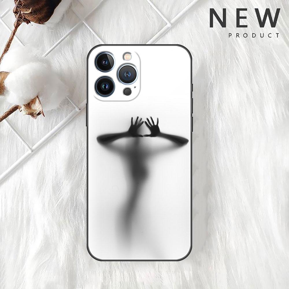 Чехол для Apple iPhone 14 11 13 12 Pro 7 XR X XS Max 8 Plus 6 6S SE 2022 13Pro черный мягкий телефон Funda Sexy Funny Girl