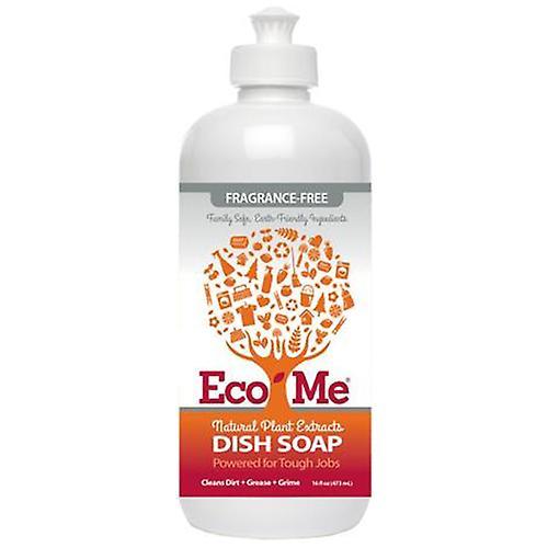 Eco-Me Dish Soap, Fragrance free 16 Oz (Pack of 1)