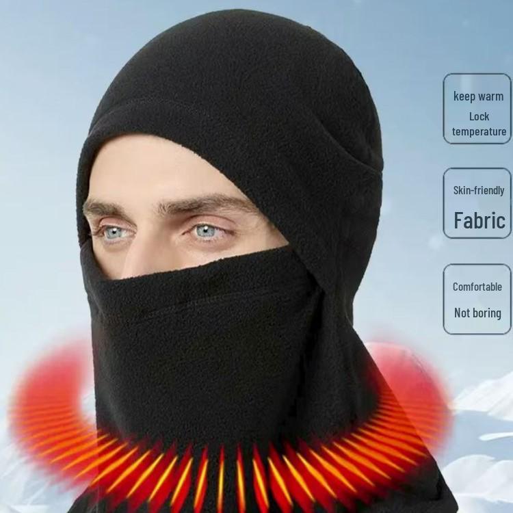Унисекс Накладка на уши, согревающая шею и маска для лица: Универсальный ветрозащитный шарф для осенне-зимнего велоспорта