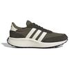 adidas Кроссовки Run 70S Нескользящие Износостойкие Низкие Повседневные Для Бега Мужские Оливково-Зеленые ID1289