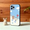 Милый Чехол Для Телефона B-BuBu D-DuDu Для iPhone17,16,15,14,13,12Plus,Pro Max,XS,5G Мягкий Силиконовый Черный Чехол