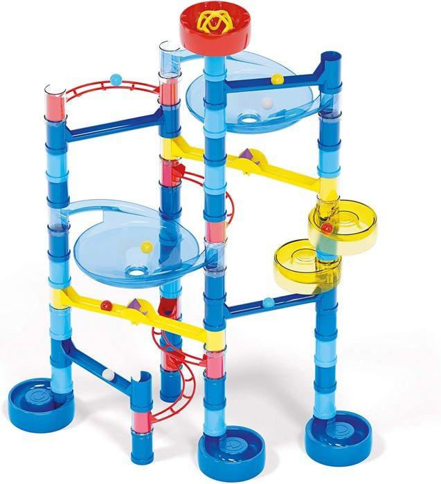 Circuit de billes créatif quercetti migoga ocean spinning piste pour enfants - 6566
