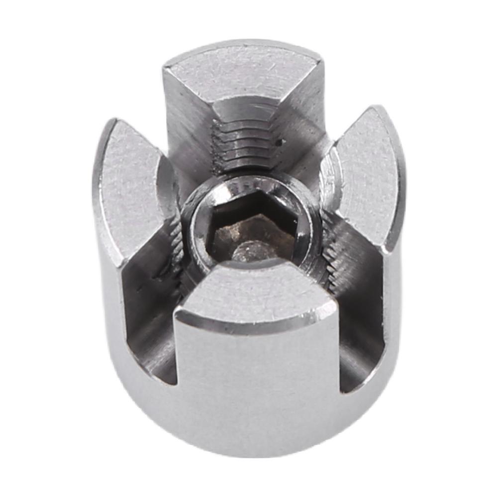 20 PCs Wall Trellis Clips 3 MM Cross Wire Ropes Clip Stainless Steel for Climbing Plants & Fence Outdoor