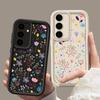 Чехол для Samsung Galaxy S25 Edge S25 S24 S23 Ultra Plus S24 FE A53 A54 A14 A35 A15 A55 A25 A16 A56 A36 5G с цветочным принтом, изготовленный из ТПУ.