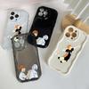 N69 аниме Haikyuu X Reader art, мягкие волнистые чехлы для телефонов для iPhone 14 Pro Max 13 mini 15 Plus XR 7 8 6 XS Max 12 11, защитный бампер