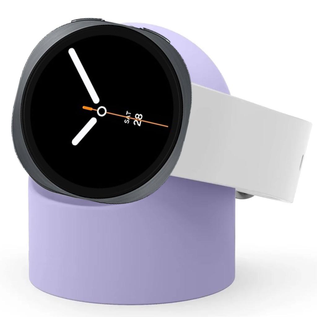 Силиконовая зарядная подставка для Samsung Galaxy Watch 8/7/6/5/4 40мм 44мм Ultra 2026 Зарядная станция Место для хранения Часы 8 Classic 46мм