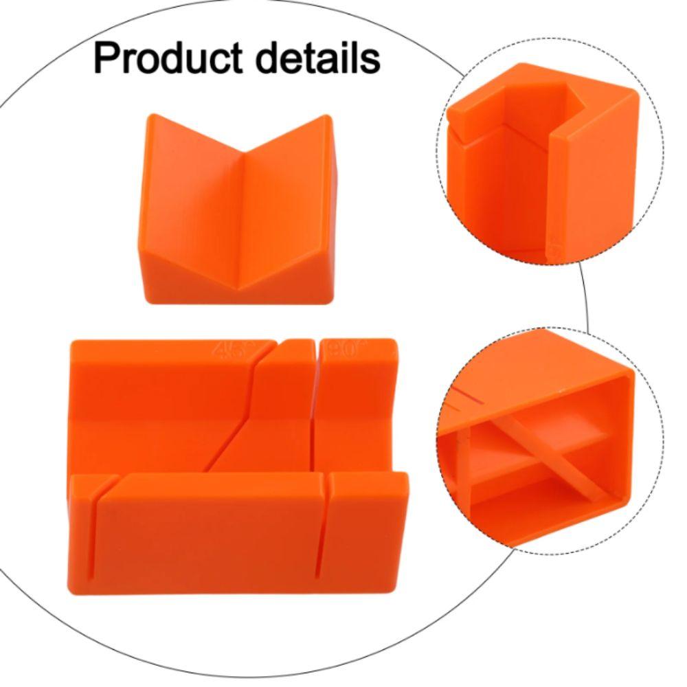 45 Degrees Miter Box Lightweight Precision Miter Box Multi-Function Miter Box  DIY Projects