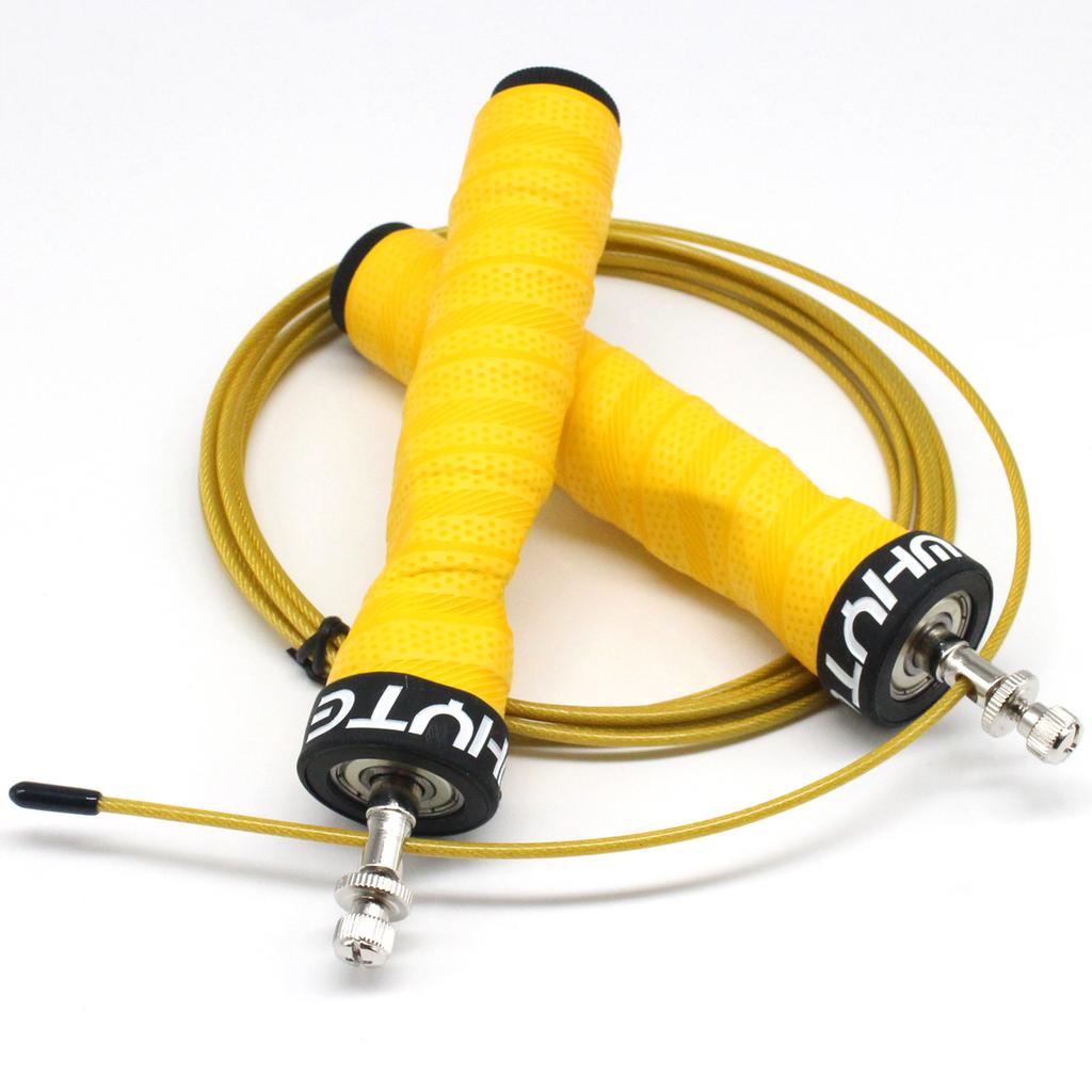 Скакалка с подшипником, скакалка для прыжков, оборудование для тренировок для мужчин, стальная проволока, домашний тренажерный зал, упражнения и фитнес, тренировки по боксу ММА