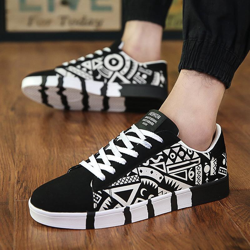 Men's Casual Shoes, Trendy Canvas Shoes, Sports Trendy Male Student Board Shoes