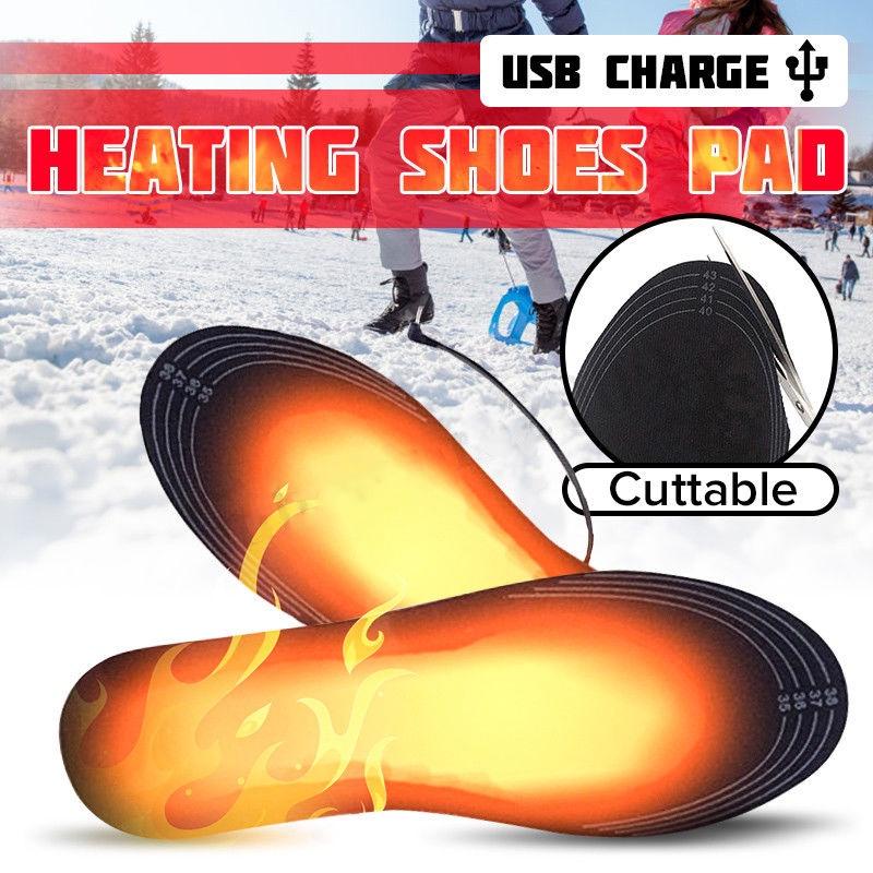 Cozy Electric Heated Shoe Insoles With Usb For Winter Warmth And Comfort