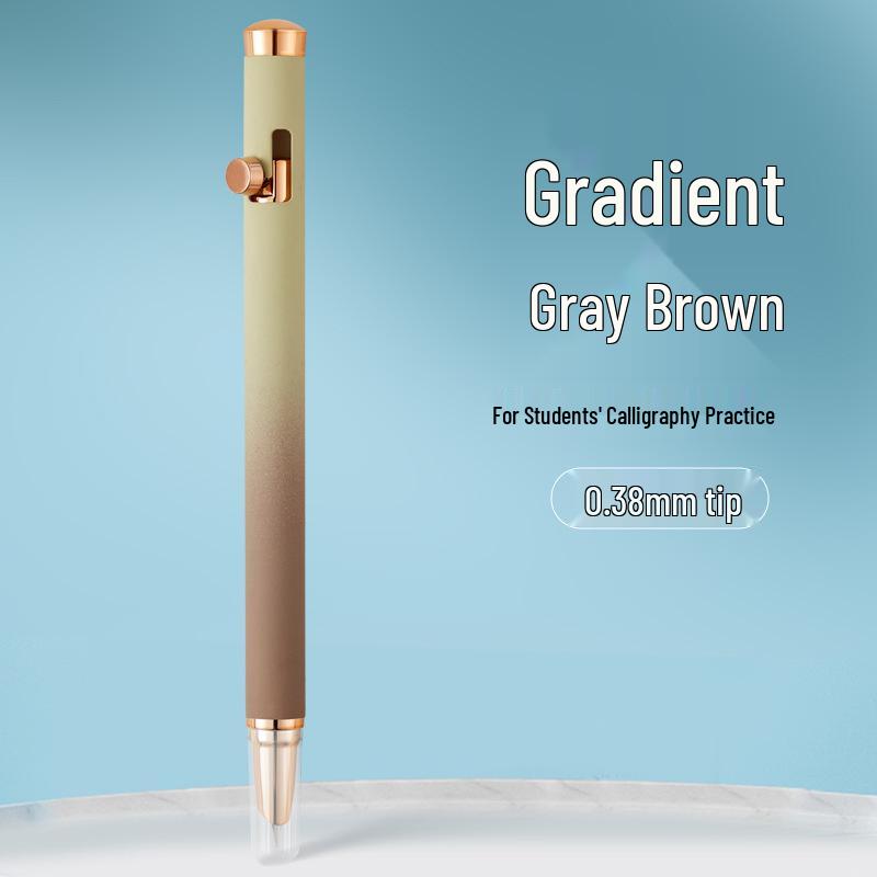 Сменная чернильная картриджная перьевая ручка - Двойное использование для студентов и каллиграфии, Высокий внешний вид, Градиентный цвет