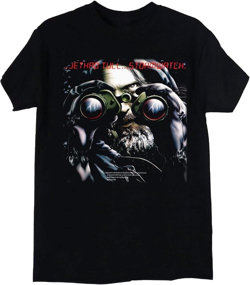 НОВЫЙ Jethro Tull Stormwatch S-5XL Хлопок Черная Футболка UR722 Унисекс Футболка