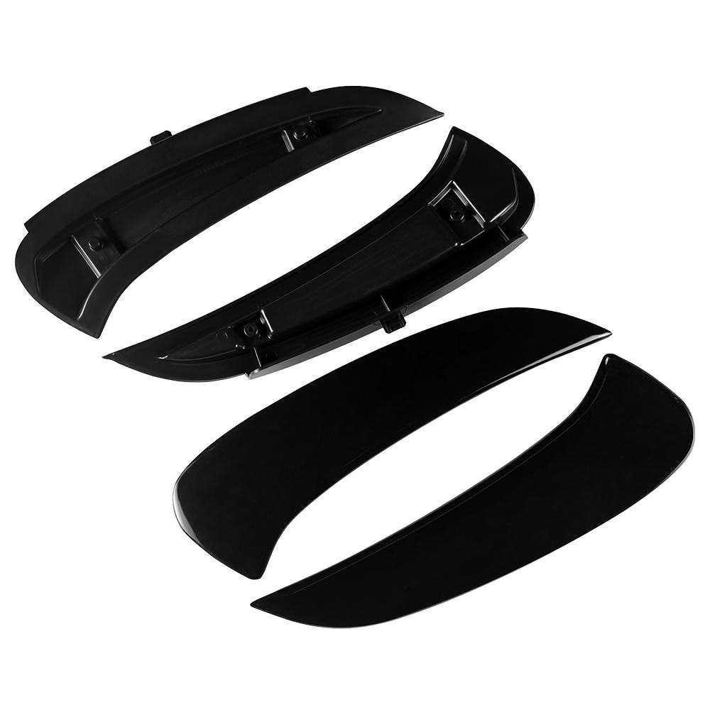 Rear Bumper Lip Splitter Spoiler Side Canards For Mercedes Benz W206 Sedan S206 Wagon C200 C220 C300 C43 C63 AMG 2021 2022 2023+
