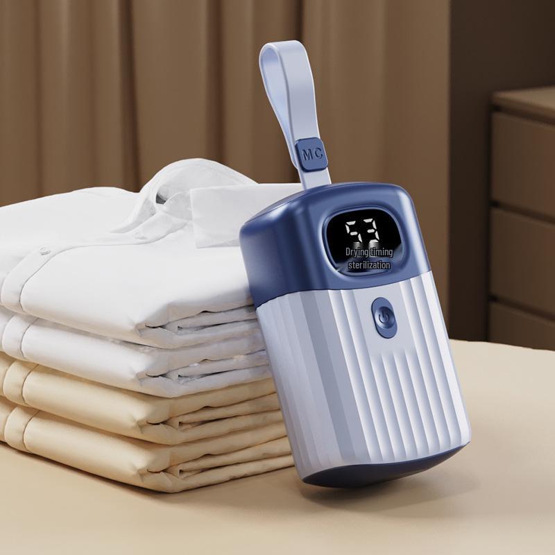 Portable Quick-Dry Mini Smart Dryer with Automatic Mite Removal and Sterilization
