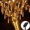 30/50 см Солнечный светодиодный метеоритный дождь Праздничный светильник Водонепроницаемый Сказочный садовый декор Уличная светодиодная гирлянда Рождество